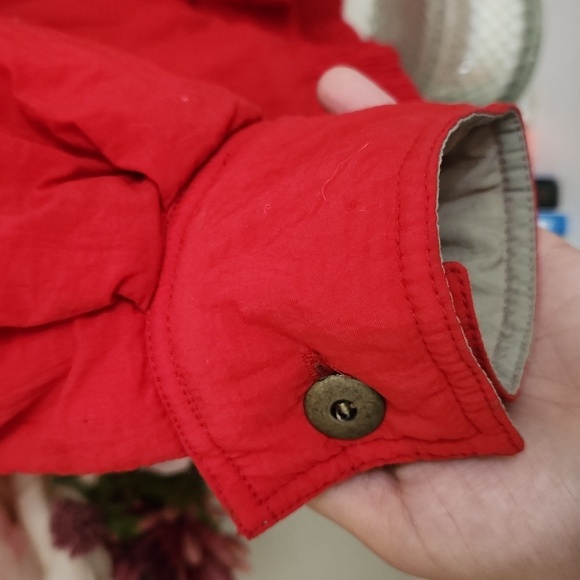 Vintage Koret Jacket Windbraker Red Ski Jacket Weather-Resistant Relaxed Fit - Picture 6 of 12